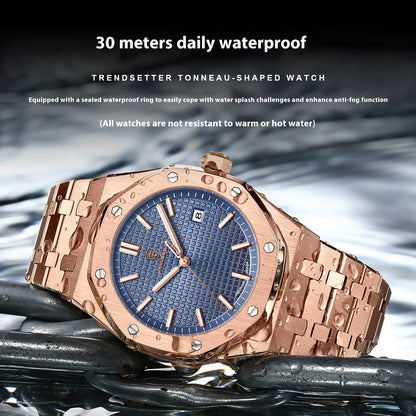 Men's Quartz Luminous Waterproof Watch